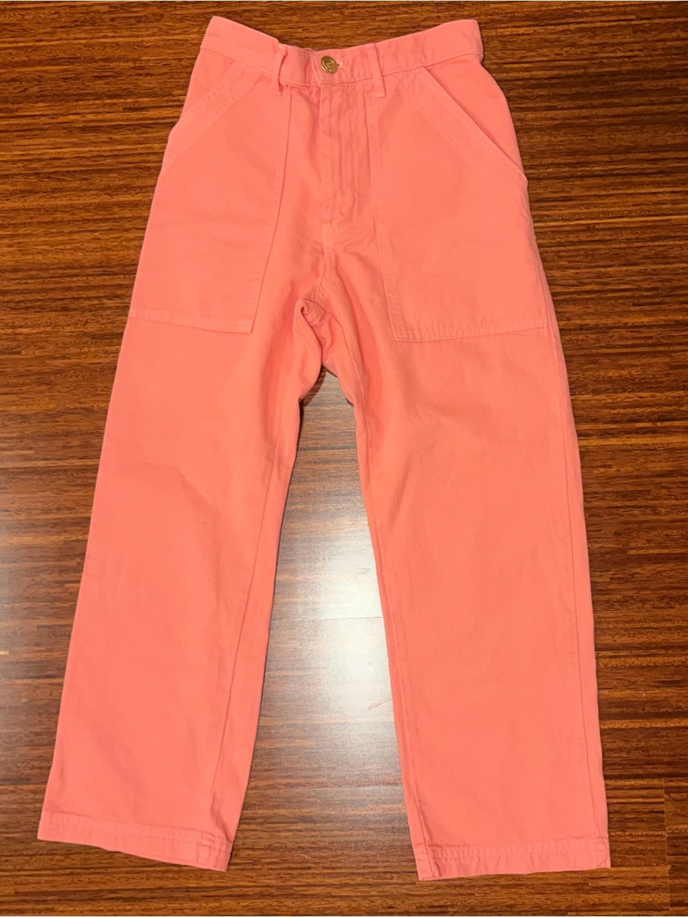 Big Bud Press Work Pant High Waisted Straight Leg Pants Women's XS Boho Twee